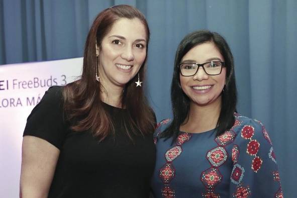 Alejandra Faria y Liz Chirinos