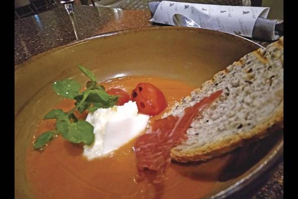 Gazpacho ahumado
