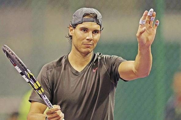 Rafael Nadal, tenista profesional.