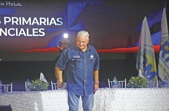 El expresidente Ricardo Martinelli busca un segundo mandato en las elecciones generales de 2024.