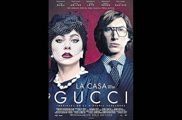 'La Casa Gucci' está protagonizada por Gaga como Patrizia Reggiani, la esposa de Maurizio Gucci, la cual fue juzgada y condenada por organizar el asesinato de su exmarido.