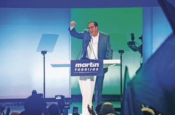 Martín Torrijos, candidato a la Presidencia de la República por el Partido Popular
