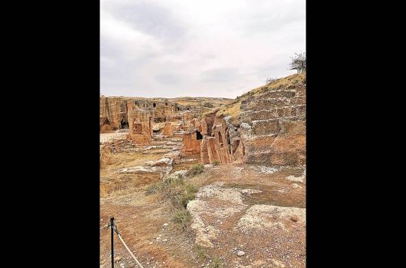 Asentamiento restaurado en Góbekli Tepe