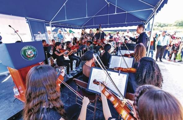 La Red Nacional de Orquestas y Coros Juveniles de Panamá es un aliado estratégico en la formación musical de los niños del programa.