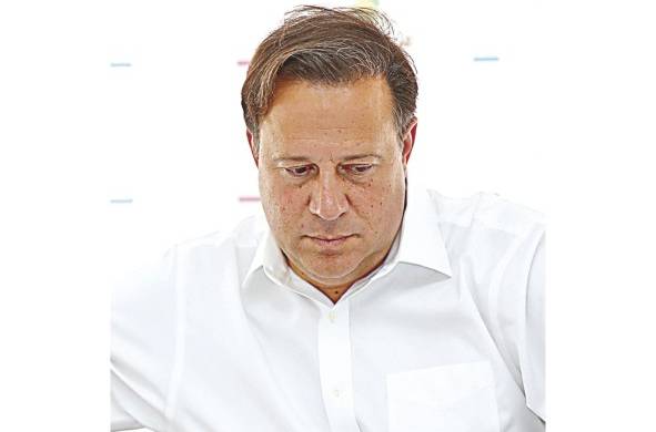 Expresidente Juan Carlos Varela