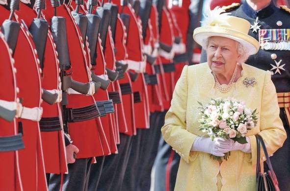 La reina Isabel II, de Gran Bretaña
