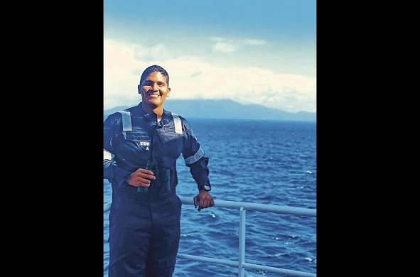 Rodrigo Roderick Silva Montero, ingeniero naval, con 25 años.
