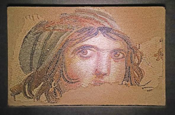 La niña gitana, el más famoso de los mosaicos de Zeugma