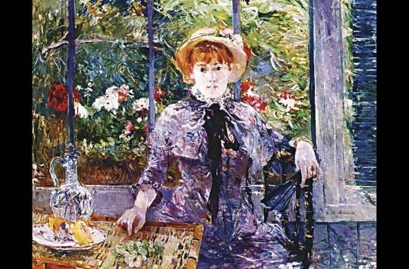 La obra 'Detrás del desayuno' de Berthe Morisot consiguió batir un récord en las subastas de la famosa casa de apuestas londinense Christie's. Fue vendida por $11 millones.