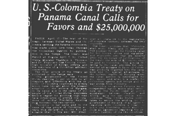 ¿Llegó Estados Unidos a pedir disculpas a Colombia por el despojo de Panamá? Casi