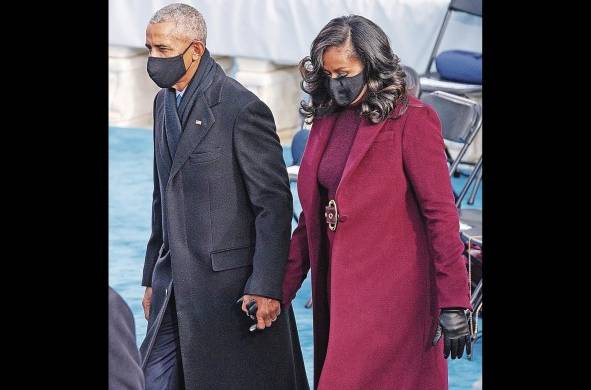 El expresidente Barack Obama y su esposa Michelle.