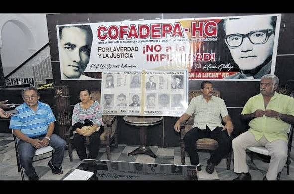 El Comité de Familiares de Desaparecidos de Panamá “Héctor Gallego” y el Comité de Familiares de Asesinados y Desaparecidos de Chiriquí, están como organizaciones copeticionarias ante la CIDH.