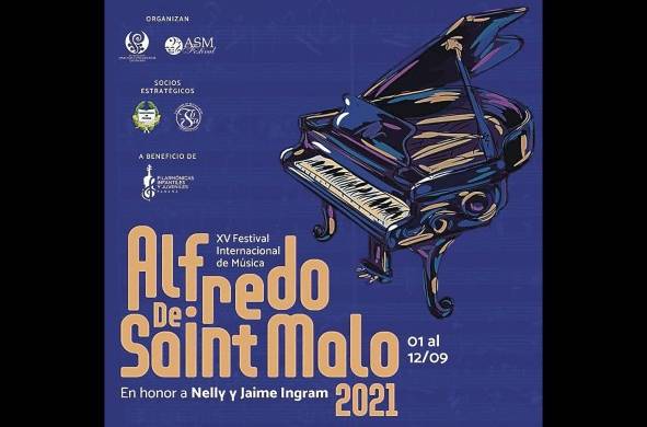 El Festival internacional de Música Alfredo De Saint Malo tendrá al piano como instrumento principal.