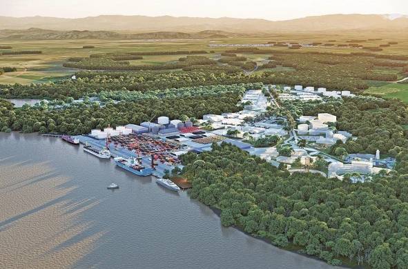 Puerto Barú en David es un proyecto de capital 100% privado, con inversionistas de Estados Unidos que se desarrollará en 124 hectáreas de terreno privado.