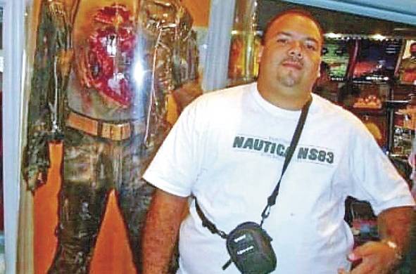 Carlos Zapata cuando pesaba 410 libras.