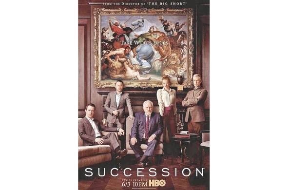 Otra de las producciones televisivas que figuran como máximas aspirantes a protagonizar las nominaciones es 'Succession'.