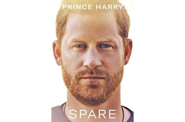 Portada de “Spare”, libro del príncipe Harry.
