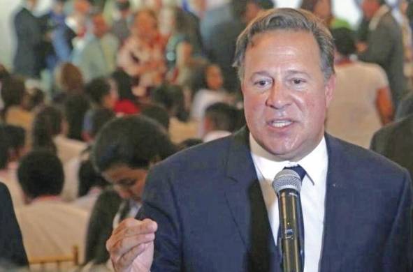 El ex presidente Juan Carlos Varela, ocupará la casilla número uno entre los candidatos a diputado del Parlacen por el Partido Panameñista.