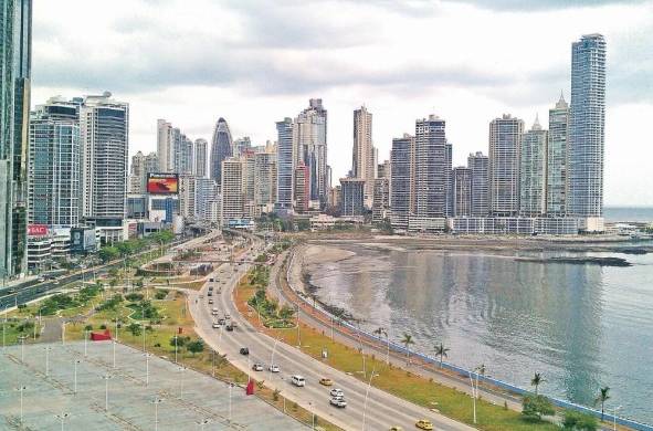 Una vista de la ciudad de Panamá en una imagen de archivo.