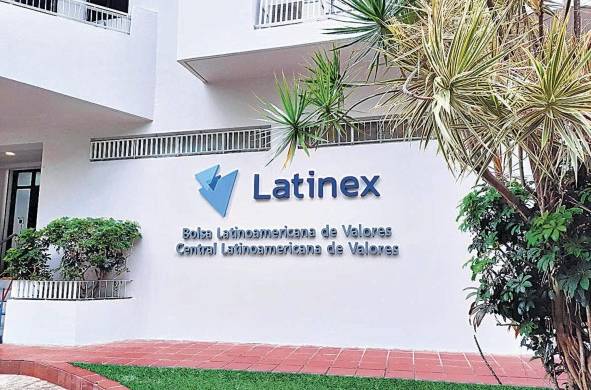 Imagen de la fachada de la Bolsa Latinoamericana de Valores, S.A. (Latinex, antes Bolsa de Valores de Panamá).