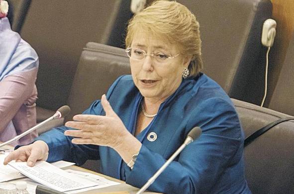 La alta comisionada para los DD.HH. de la ONU, Michelle Bachelet