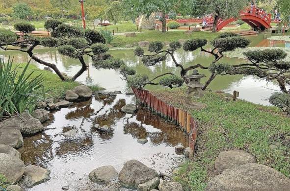 El jardín argentino tiene el honor de estar en la lista de los más grandes fuera de Japón.