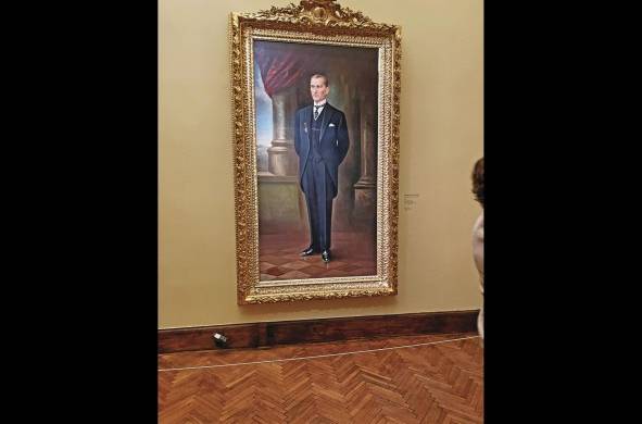 Retrato de Mustafá Kemal Atatürk