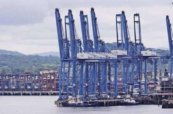 Fotografía de archivo que muestra una vista del puerto de Balboa, Panamá