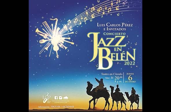 Afiche del concierto Jazz en Belén