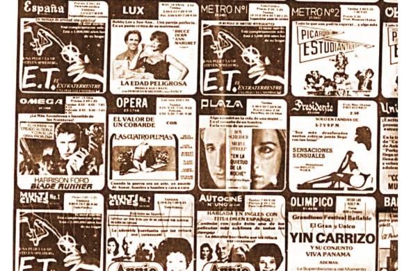 Las diversas carteleras anunciaban en los diarios nacionales los filmes de mayor importancia, sus horas de función y artistas estelares.