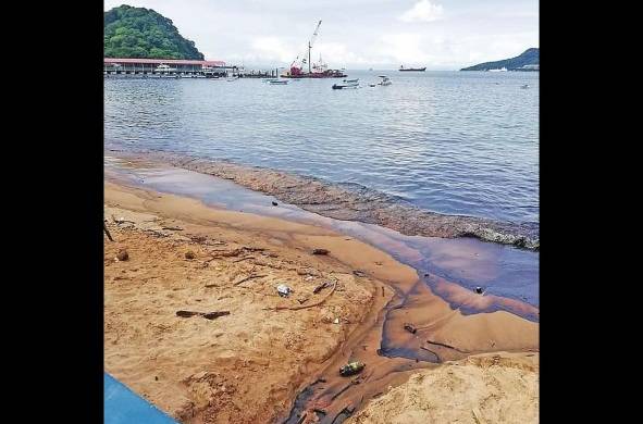 Este es el segundo derrame de sustancias contaminantes que se produce en la isla de Taboga en lo que va del año 2021.
