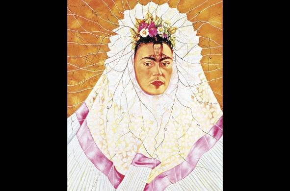 'Diego en mi pensamiento', (1943), Frida Kahlo.