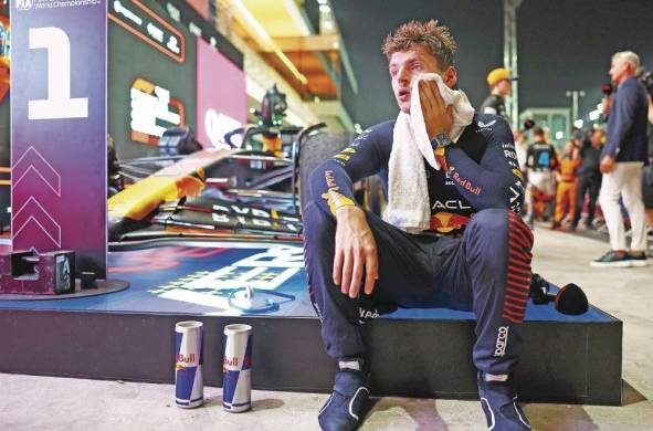 Max Verstappen, luego de finalizar el GP de Catar.