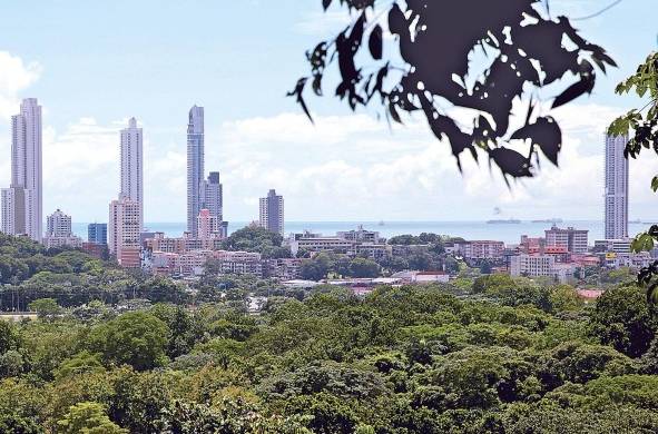 El parque Metropolitano cuenta con miradores que muestran el panorama de la capital.