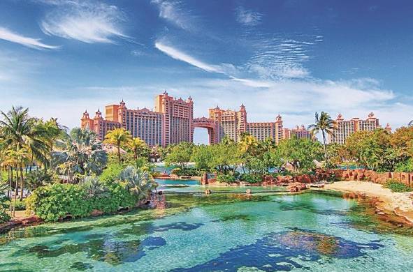 The Royal Towers es el ícono de Atlantis que presenta la impresionante mitología de la Ciudad Perdida de Atlantis surgida del mar.