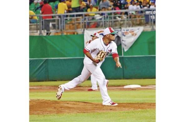 Andy Otero se desempeña como lanzador y juega para el equipo de Chiriquí.