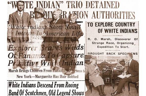 Los indios blancos: Margarita, Olo y Chepu, tres niños gunas en Nueva York