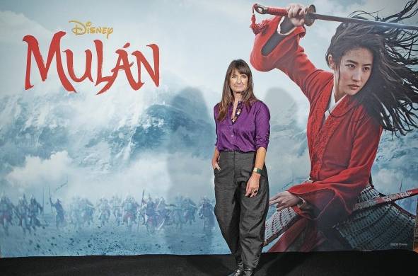 Bina Daigeler, de origen alemán pero afincada en Madrid desde los años 80, candidata al Óscar de mejor vestuario por la nueva versión de 'Mulan'.
