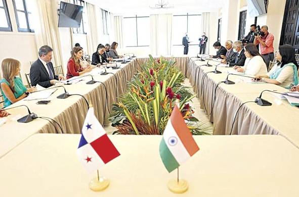 Autoridades panameñas y de la India fortalecieron acuerdos de cooperación durante reunión