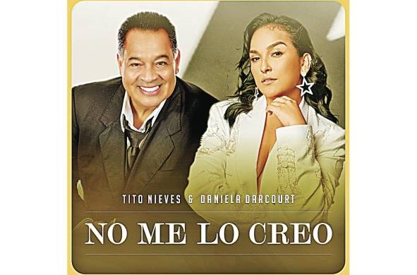 Tito Nieves canta junto a Daniela en el éxito 'No me lo creo'.