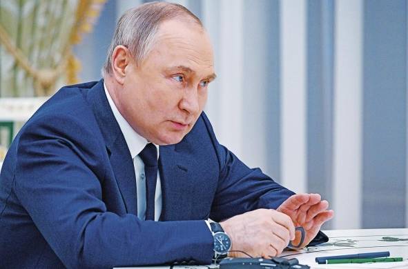 El presidente de Rusia,  Vladimir Putin.