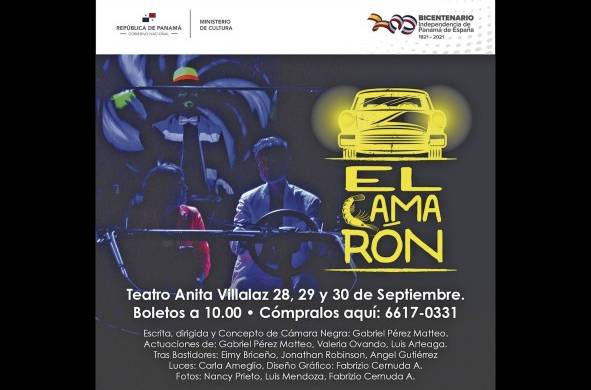 La obra se llevará a cabo durante el Festival Nacional de Teatro del 28 al 30 de septiembre.