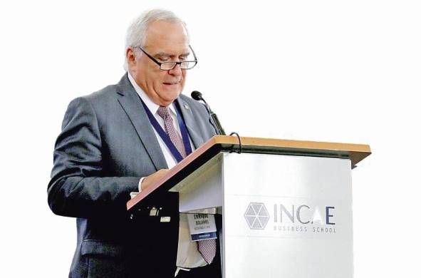 El rector de universidad Incae, Enrique Bolaños