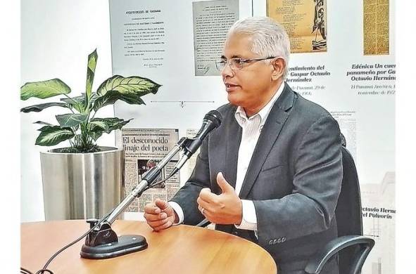El presidente del opositor Partido Panameñista y candidato a la vicepresicencia de la República, José Isabel Blandón