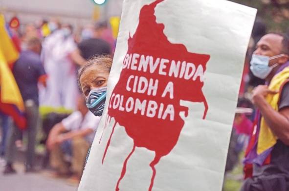La CIDH inició la verificación de los abusos de DD. HH. en el marco de las protestas en Colombia.