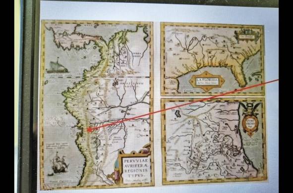 Mapa de 1574 confirma la existencia de Pisco en el Siglo XVI