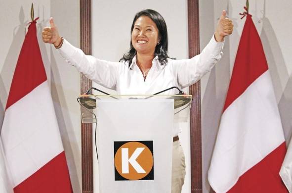 Keiko Fujimori, candidata a presidente de Perú