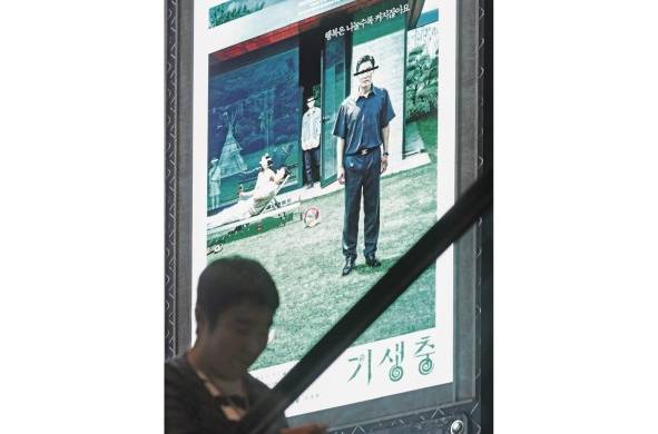 Poster de la cinta en Seúl, Corea del Sur.