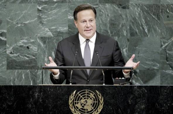 El expresidente Juan Carlos Varela.