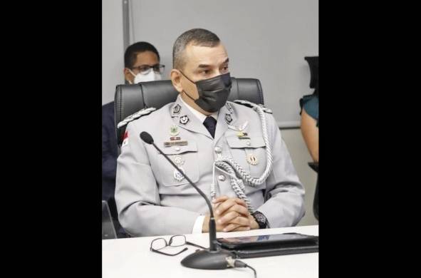 Comisionado Gabriel Medina, nuevo director de la Policía Nacional.